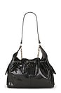 view 2 of 4 Lennon Shoulder Bag in Black & Gold