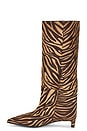view 5 of 5 The Stacey Boot in Zebra