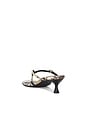 view 3 of 5 The Tayla Heel Sandal in Snake