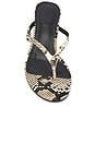 view 4 of 5 The Tayla Heel Sandal in Snake