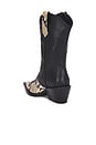 view 3 of 5 The Maeve Boot in Black & Snake