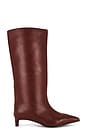 view 1 of 5 x REVOLVE The Stacey Boot in Dark Cherry Leather