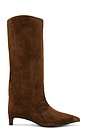 view 1 of 5 The Stacey Suede Boot in Cocoa