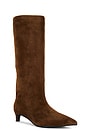 view 2 of 5 The Stacey Suede Boot in Cocoa
