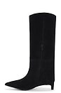 view 5 of 5 x REVOLVE The Stacey Boot in Black Suede