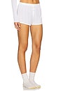 view 5 of 6 Whipped Boyfriend Short in White