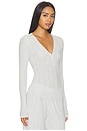 view 2 of 4 Whipped Henley in Cloud