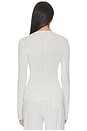 view 4 of 4 Whipped Henley in Cloud