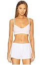 view 1 of 6 Waffle Knit Lounge Bralette in Puff