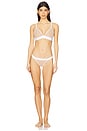 view 6 of 6 Sieve Triangle Bra in Buff & White