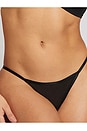 view 2 of 4 Sieve String Thong in Black