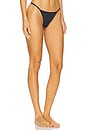 view 4 of 4 Sieve String Thong in Black