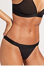 view 2 of 6 Sieve Thong in Black