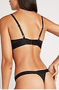 view 3 of 6 Sieve Thong in Black