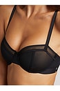 view 3 of 6 Sieve Balconette Bra in Black