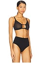 view 5 of 6 Sieve Cutout Bra in Black