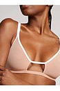 view 3 of 6 Sieve Cutout Bra in Buff & White