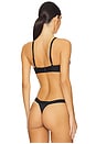 view 5 of 7 Sieve Triangle Bra in Black