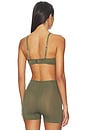 view 6 of 8 Whipped Non Wire Bra in Moss