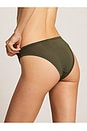 view 2 of 7 Whipped French Cut Brief in Moss