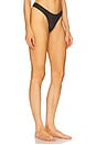 view 6 of 8 Sieve Dipped Thong in Black
