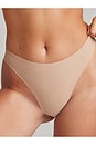 view 2 of 2 Base High Thong 3-pack in Buff