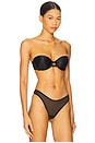 view 3 of 5 Glace Strapless Bra in Black