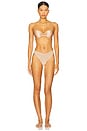 view 5 of 5 Glace Strapless Bra in Buff