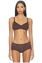 view 1 of 4 Whipped Non-wire Bra in Espresso