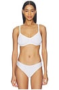 view 1 of 4 Whipped Non-wire Bra in White