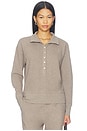 view 1 of 4 Waffle Knit Pullover in Mink