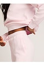 view 3 of 7 Waffle Knit Deep V Pullover in Puff