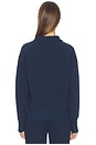 view 4 of 5 Waffle Knit Pullover in Navy
