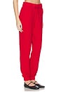 view 2 of 6 Waffle Knit Jogger in Cerise