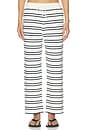 view 1 of 6 Waffle Knit Cropped Pant in Sailor