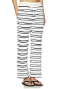 view 2 of 6 Waffle Knit Cropped Pant in Sailor