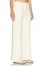 view 2 of 6 Waffle Knit Track Pant in Cream