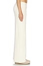 view 4 of 6 Waffle Knit Track Pant in Cream