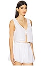 view 6 of 8 Island Tank Top in White