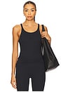 view 1 of 7 Pointelle Tank in Black