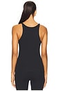 view 6 of 7 Pointelle Tank in Black