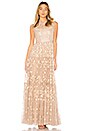 view 1 of 3 Clover Gown in Beige