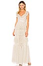 view 1 of 4 Sunburst Gown in Bleached Blue