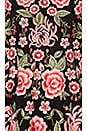 view 4 of 4 Embroidery Rose Prom Dress in Washed Black