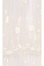 view 4 of 4 Embroidered Tulle Dress in White