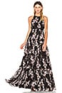 view 1 of 4 Prairie Rose Gown in Black