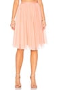 view 1 of 3 Tulle Midi Skirt in Dust Coral