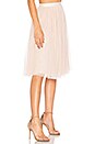 view 2 of 4 Tulle Midi Skirt in Petal Pink