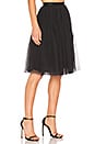 view 2 of 4 Tulle Midi Skirt in Washed Black