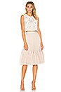 view 4 of 5 Embellished Bib Top in Petal Pink